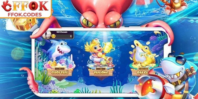 Đánh Cá Vui Vẻ FFOK – Cuộc Săn Cá Rực Lửa Giữa Đại Dương 1 Đôi nét tổng thể về đánh cá vui vẻ FFOK