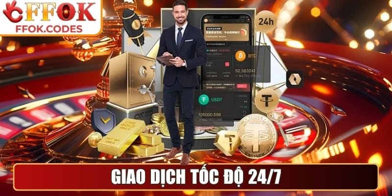 FFOK | FF OK | Link Đăng Nhập Sòng Bạc Trực Tuyến FFOK.COM 11/2025 31 Giao dịch tốc độ 24/7